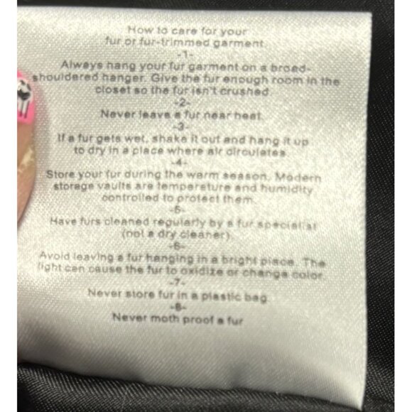 Grey Fox Fur Women's Jacket Size S - Picture 5 of 8